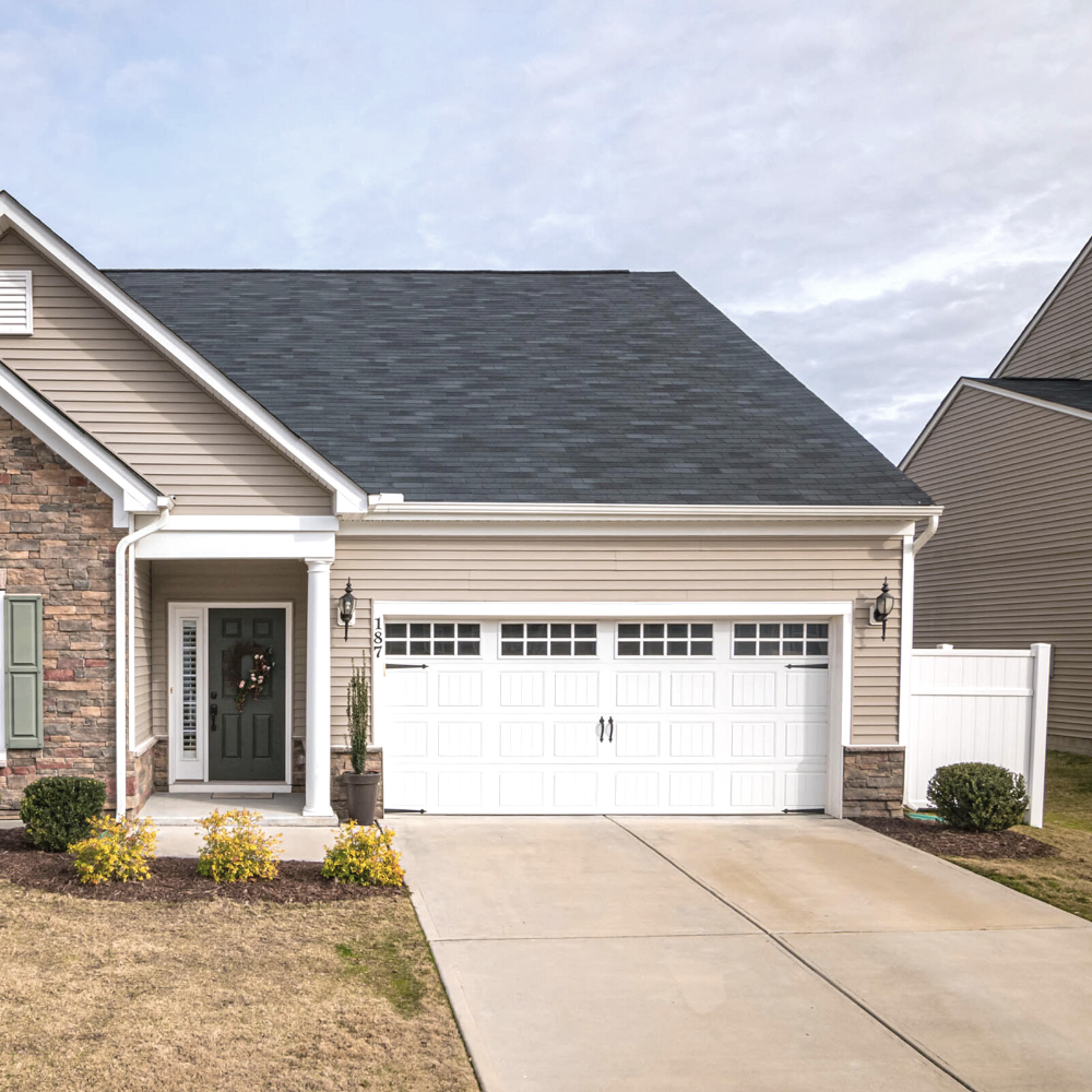 A lovely suburban home.