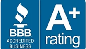 BBB A plus rating.